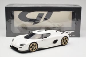 Koenigsegg CC850 Crystal White GT Spirit 1:18 GT903 Смола — снимка 6 от 6