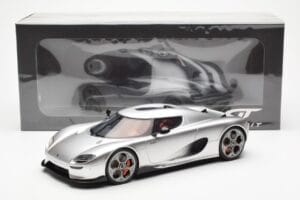 Koenigsegg CC850 Moon Silver GT Spirit 1:18 GT452 Смола — снимка 6 от 6