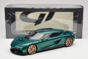 Koenigsegg Gemera Racing Green GT Spirit 1:18 GT888 Смола — снимка 5 от 5