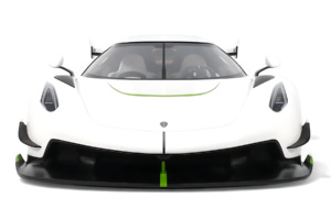 Koenigsegg Jesko Pearl White GT Spirit 1:8 GTS801301 Смола — снимка 4 от 5