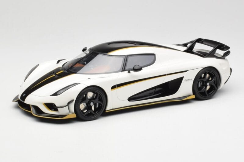 Koenigsegg Regera Crystal Бял GT Spirit 1:18 GT913 Смола