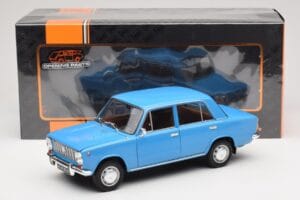 Lada 1200 2101 Син IXO 1:18 18CMC204OP Метал — снимка 8 от 8