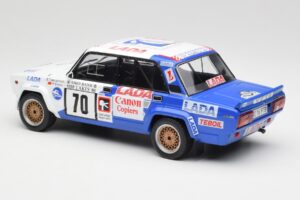 Lada 2105 VFTS #70 E. Tumalevicius 1000 Lakes Rally 1986 IXO 1:18 18RMC181A Метал — снимка 5 от 6