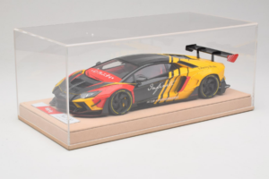Lamborghini Aventador Liberty Walk Infinite Черен Жълт Timothy & Pierre 1:18 REMC035 Метал — снимка 6 от 7