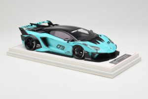 Lamborghini Aventador Liberty Walk LB-Silhouette WORKS GT Evo Ментово Зелено IVY 1:18 REMC001 Смола — снимка 4 от 7
