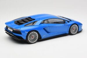 Lamborghini Aventador S LP740-4 Blue Nila AUTOart 1:18 79134 Метал — снимка 3 от 8