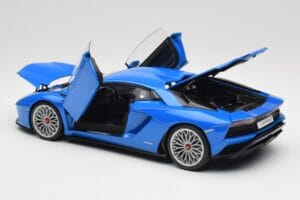 Lamborghini Aventador S LP740-4 Blue Nila AUTOart 1:18 79134 Метал — снимка 5 от 8