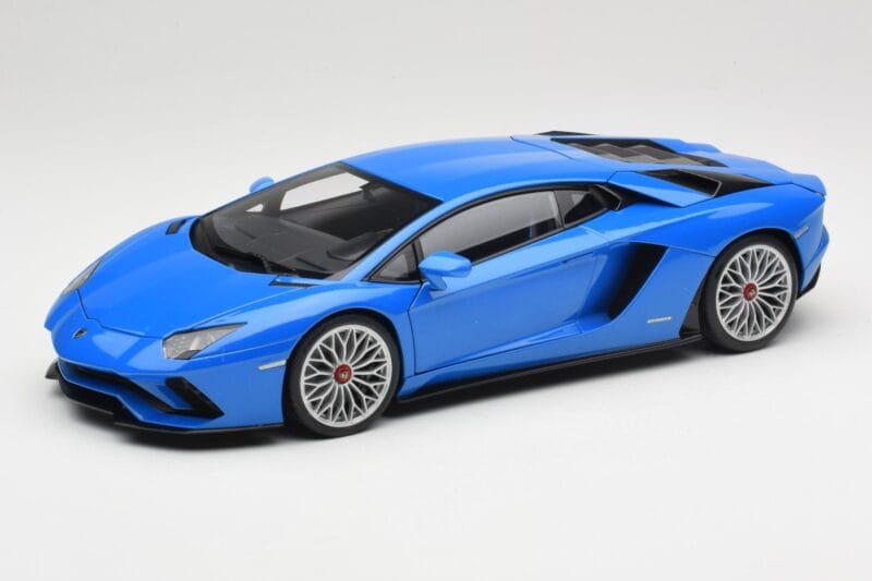 Lamborghini Aventador S LP740-4 Blue Nila AUTOart 1:18 79134 Метал