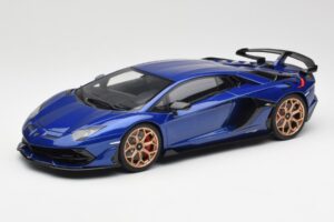 Lamborghini Aventador SVJ Син GT Spirit 1:18 GTS18512BL Смола