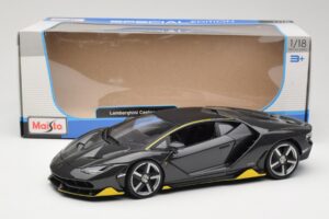 Lamborghini Centenario Сив Maisto 1:18 31386-M1 Метал — снимка 8 от 8