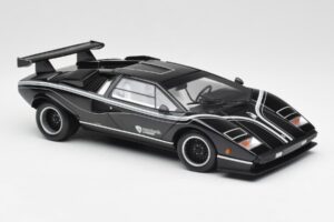 Lamborghini Countach LP500S Черен Kyosho 1:18 08326K Метал — снимка 6 от 8