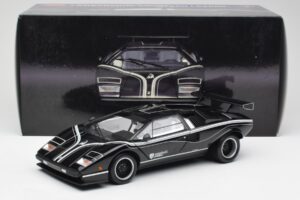 Lamborghini Countach LP500S Черен Kyosho 1:18 08326K Метал — снимка 8 от 8