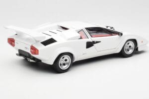 Lamborghini Countach LP500S Бял Kyosho 1:18 08320E Метал — снимка 3 от 8