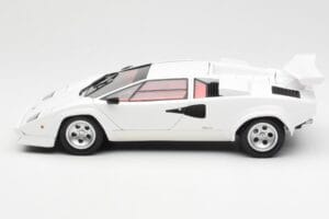 Lamborghini Countach LP500S Бял Kyosho 1:18 08320E Метал — снимка 4 от 8