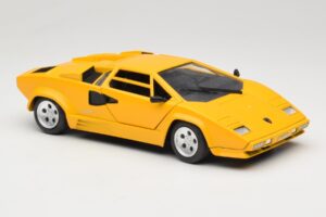 Lamborghini Countach TC Жълт Tonka 1:18 09035-R1 Метал — снимка 6 от 8