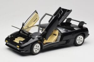 Lamborghini Diablo Черен Mira 1:18 6107 Метал — снимка 2 от 8