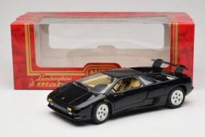 Lamborghini Diablo Черен Mira 1:18 6107 Метал — снимка 8 от 8