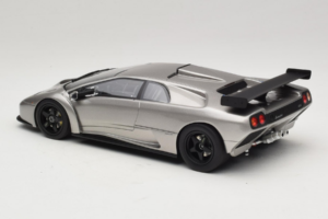 Lamborghini Diablo GT-R Сребърен Kyosho 1:18 KSR18509S Смола — снимка 5 от 6