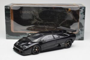 Lamborghini Diablo GTR Черен AUTOart 1:18 74522 Метал — снимка 8 от 8
