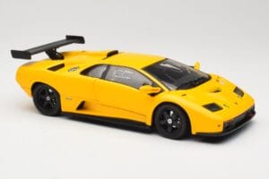 Lamborghini Diablo GTR Жълт Hot Wheels 1:18 53885 Метал — снимка 6 от 8
