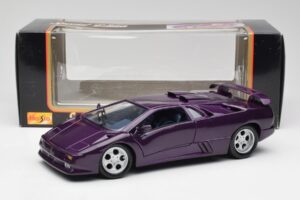 Lamborghini Diablo Jota Лилав Maisto 1:18 50276 Метал — снимка 8 от 8