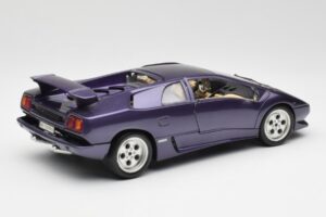 Lamborghini Diablo Лилав Maisto 1:18 3028 Метал — снимка 3 от 8