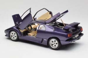 Lamborghini Diablo Лилав Maisto 1:18 3028 Метал — снимка 5 от 8