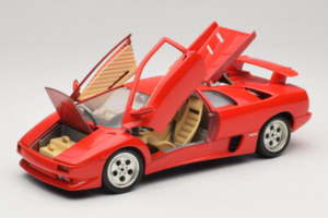 Lamborghini Diablo Червен Bburago 1:18 3041-M1 Метал — снимка 2 от 8