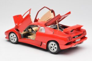 Lamborghini Diablo Червен Bburago 1:18 3028-M1 Метал — снимка 5 от 8