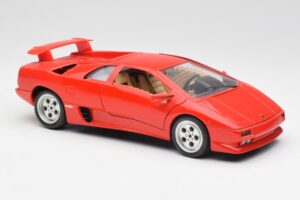 Lamborghini Diablo Червен Bburago 1:18 3028-M1 Метал — снимка 6 от 8