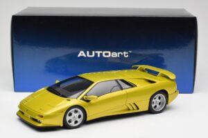Lamborghini Diablo SE30 Anniversary Edition Жълт Spyder AUTOart 1:18 79157 Метал — снимка 8 от 8