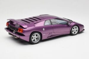 Lamborghini Diablo SE30 Anniversary Edition Металик Лилав AUTOart 1:18 79158 Метал — снимка 3 от 8