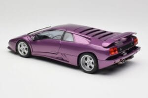 Lamborghini Diablo SE30 Anniversary Edition Металик Лилав AUTOart 1:18 79158 Метал — снимка 7 от 8
