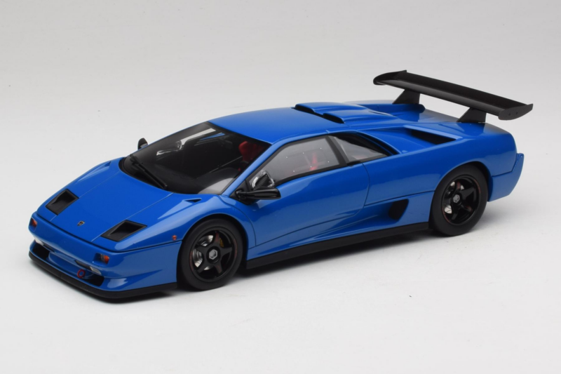 Lamborghini Diablo SVR Син Kyosho 1:18 KSR18510BL Смола