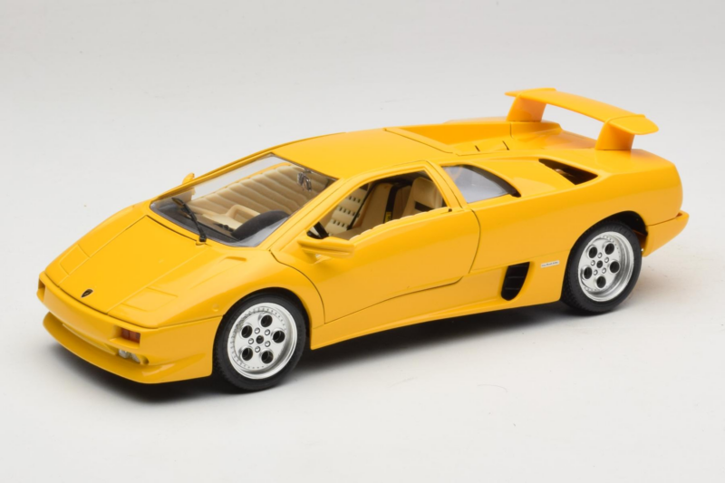 Lamborghini Diablo Жълт Bburago 1:18 3041-M2 Метал
