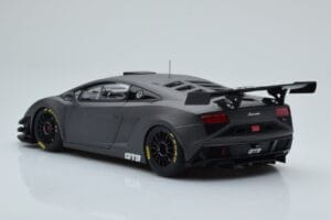 Lamborghini Gallardo GT3 FL2 Тъмносив AUTOart 1:18 81360 Метал — снимка 7 от 8