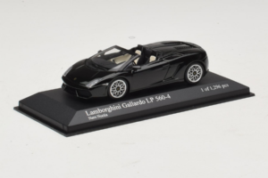 Lamborghini Gallardo LP560-4 Spyder Черен Minichamps 1:43 400103830 Метал — снимка 2 от 5