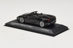 Lamborghini Gallardo LP560-4 Spyder Черен Minichamps 1:43 400103830 Метал — снимка 3 от 5