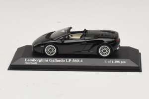 Lamborghini Gallardo LP560-4 Spyder Черен Minichamps 1:43 400103830 Метал