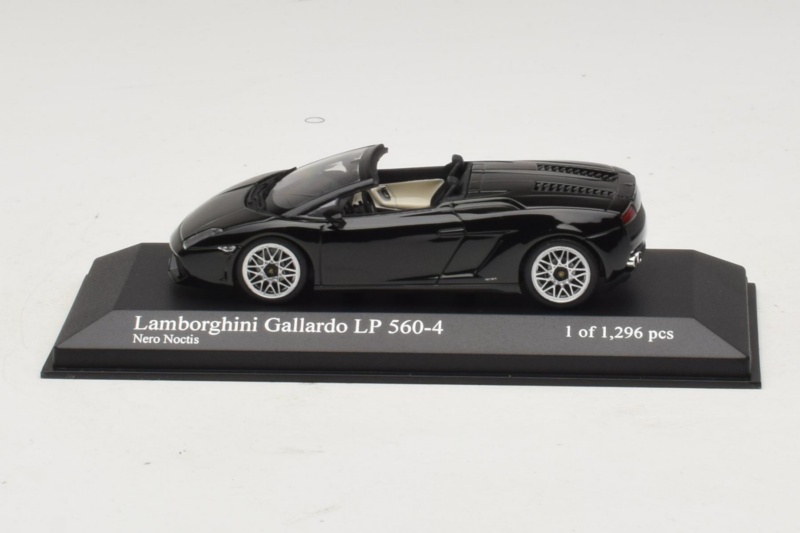 Lamborghini Gallardo LP560-4 Spyder Черен Minichamps 1:43 400103830 Метал