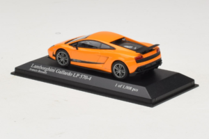 Lamborghini Gallardo LP570-4 Superleggera Оранжев Металик Minichamps 1:43 400103841 Метал — снимка 3 от 5