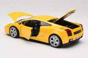 Lamborghini Gallardo Жълт Maisto 1:18 31655 Метал — снимка 5 от 8