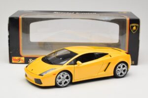 Lamborghini Gallardo Жълт Maisto 1:18 31655 Метал — снимка 8 от 8