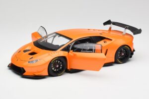 Lamborghini Huracan LP620-2 Super Trofeo Arancio Borealis Pearl Effect Оранжев AUTOart 1:18 81558 Метал — снимка 2 от 8