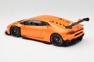 Lamborghini Huracan LP620-2 Super Trofeo Arancio Borealis Pearl Effect Оранжев AUTOart 1:18 81558 Метал — снимка 6 от 8