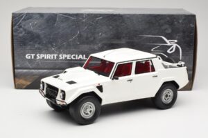 Lamborghini LM002 Бял Kyosho 1:18 GTS18508W Смола — снимка 6 от 6
