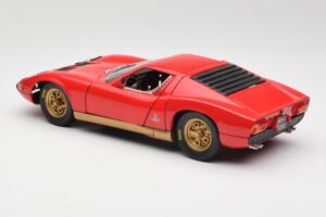 Lamborghini Miura Червен Anson 1:18 30302 Метал — снимка 7 от 8