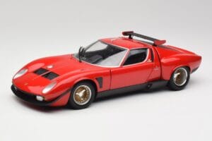 Lamborghini Miura SVR Червен & Черен Kyosho 1:18 08319R Метал