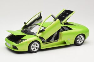 Lamborghini Murcielago Зелен Bburago 1:18 3316-M1 Метал — снимка 2 от 8