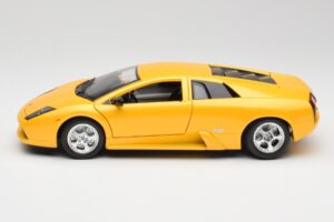 Lamborghini Murcielago LP640 Жълт Bburago 1:18 23124646-M1 Метал — снимка 4 от 8
